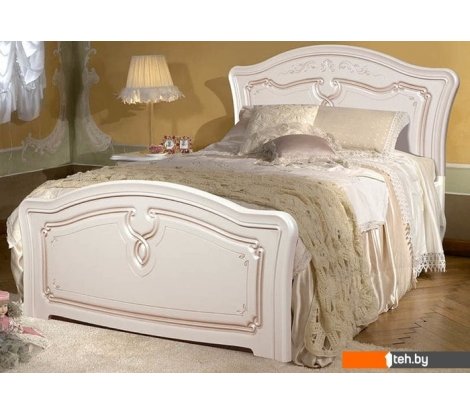  - Кровати ФорестДекоГрупп Валерия 200x120 (белый) - Валерия 200x120 (белый)