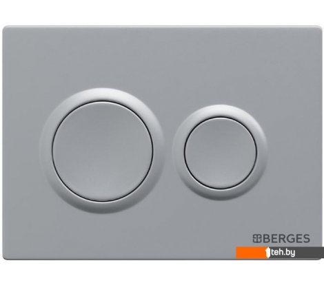  - Клавиши и системы смыва Berges Wasserhaus Novum O2 040062 (хром матовый) - Novum O2 040062 (хром матовый)