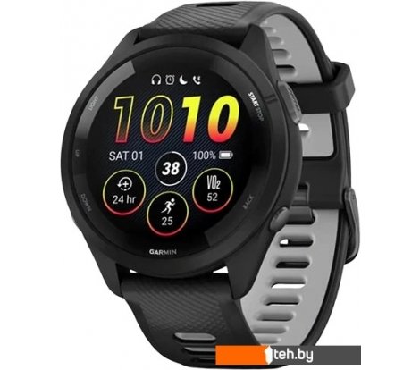 - Умные часы и браслеты Garmin Forerunner 265 (черный/пудрово-серый) - Forerunner 265 (черный/пудрово-серый)