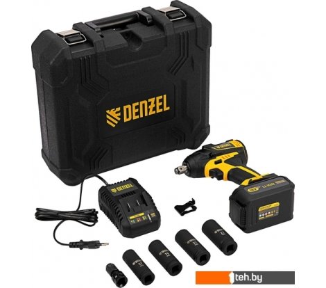  - Шуруповерты, гайковерты, электроотвертки Denzel CIW-IB-300 26501 (с 1-им АКБ, кейс, набор оснастки) - CIW-IB-300 26501 (с 1-им АКБ, кейс, набор оснастки)