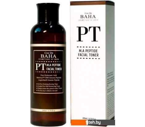  - Косметика по уходу за лицом Cos de Baha Тонер для лица Peptide Toner 200 мл - Тонер для лица Peptide Toner 200 мл