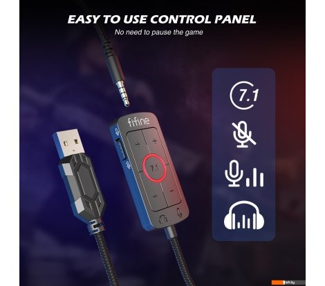  - Наушники и гарнитуры FIFINE H9 (черный) - H9 (черный)