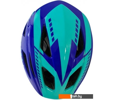  - Спортивные шлемы Favorit IN03-M-BL (синий/бирюзовый) - IN03-M-BL (синий/бирюзовый)