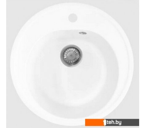  - Кухонные мойки Granrus GR-505 (белый) - GR-505 (белый)