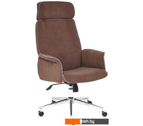  - Офисные кресла и стулья TetChair Charm (флок, коричневый) - Charm (флок, коричневый)