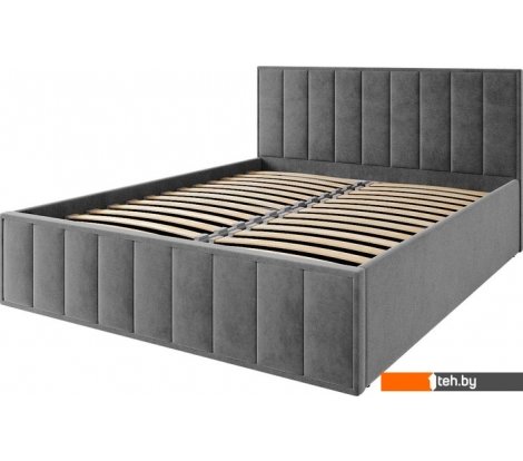  - Кровати ДСВ Лана 1.4 с ПМ 140x200 (графит софт) - Лана 1.4 с ПМ 140x200 (графит софт)