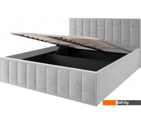  - Кровати ДСВ Лана 1.6 с ПМ 160x200 (серый софт) - Лана 1.6 с ПМ 160x200 (серый софт)