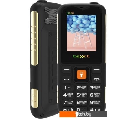  - Мобильные телефоны TeXet TM-D400 (черный) - TM-D400 (черный)