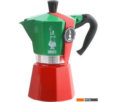  - Заварочные чайники, кофеварки, френч-прессы Bialetti Moka Express Tricolor (6 порций) - Moka Express Tricolor (6 порций)