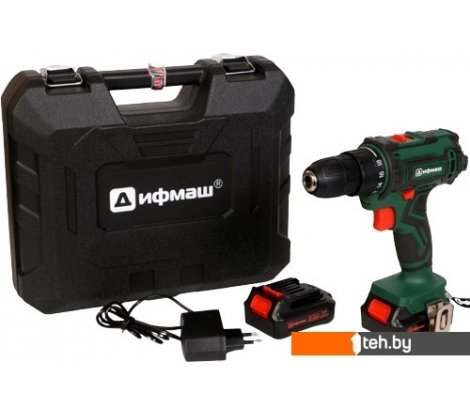  - Шуруповерты, гайковерты, электроотвертки Дифмаш ША-12-06 01022512 (с 2-мя АКБ, кейс) - ША-12-06 01022512 (с 2-мя АКБ, кейс)