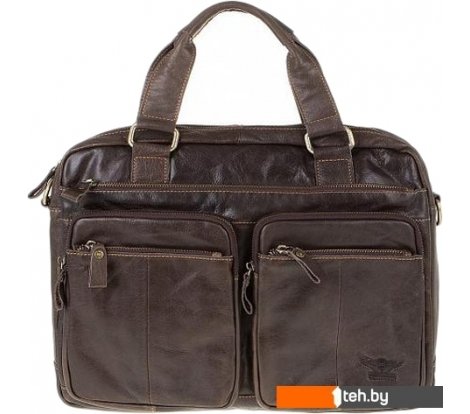  - Женские и мужские сумки Poshete 253-6548-29 (коричневый) - 253-6548-29 (коричневый)