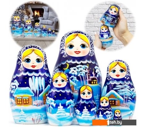  - Развивающие игрушки Брестская Фабрика Сувениров для украшения дома (набор 7 шт) - для украшения дома (набор 7 шт)