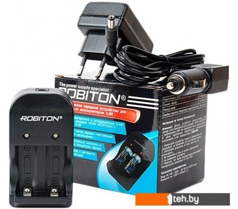  - Батарейки, аккумуляторы, зарядные Robiton SmartRCR123 - SmartRCR123