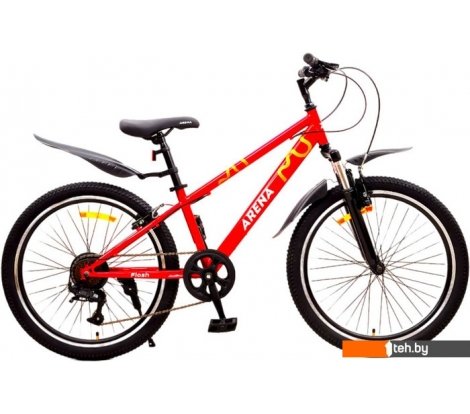  - Велосипеды ARENA Flash 24 2024 (красный) - Flash 24 2024 (красный)