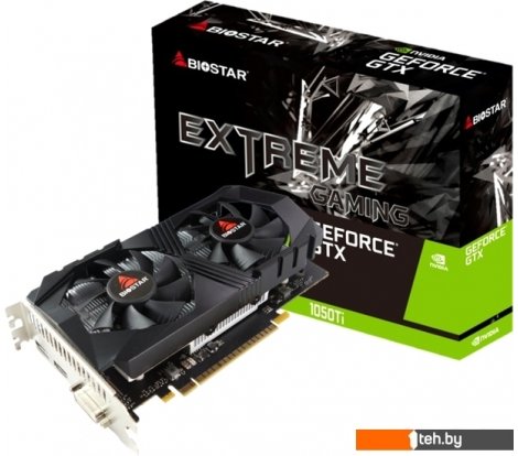  - Видеокарты BIOSTAR GeForce GTX 1050 Ti 4GB GDDR5 VN1055TF41 - GeForce GTX 1050 Ti 4GB GDDR5 VN1055TF41