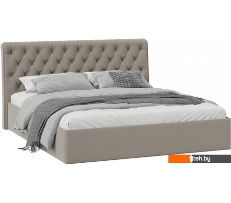  - Кровати Трия Скарлет универсальная тип 1 с ПМ 180x200 (велюр мокко темный) - Скарлет универсальная тип 1 с ПМ 180x200 (велюр мокко темный)