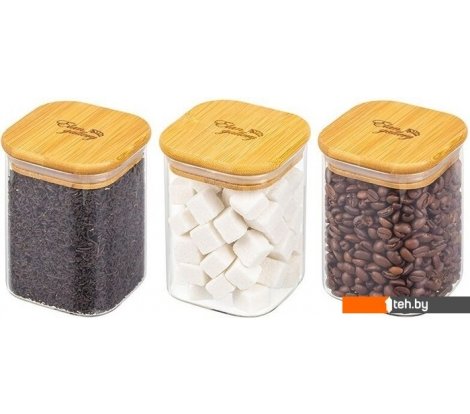  - Посуда для хранения продуктов Elan Gallery Crystal glass 360094 - Crystal glass 360094