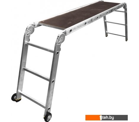  - Лестницы и стремянки Алюмет SMS363 (3x6x3 ступеней) - SMS363 (3x6x3 ступеней)