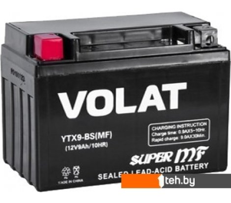  - Мотоциклетные аккумуляторы VOLAT YTX9-BS (9 А·ч) - YTX9-BS (9 А·ч)