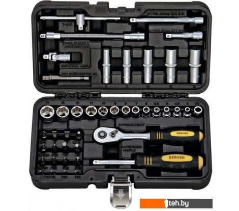 - Наборы инструментов Berger BG043-14 (43 предмета) - BG043-14 (43 предмета)