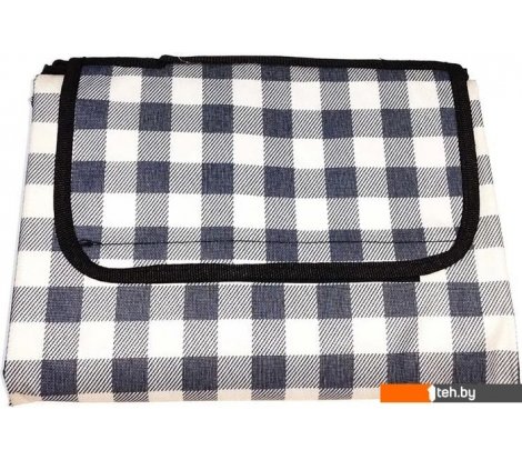  - Туристические коврики Zez SY-B16 (серо-синий квадрат) - SY-B16 (серо-синий квадрат)