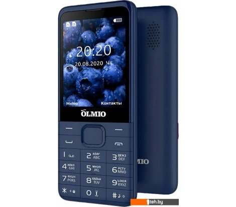  - Мобильные телефоны Olmio E29 (синий) - E29 (синий)
