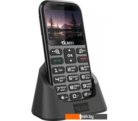  - Мобильные телефоны Olmio C37 (черный) - C37 (черный)