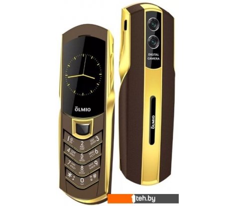  - Мобильные телефоны Olmio K08 (кофе/золото) - K08 (кофе/золото)