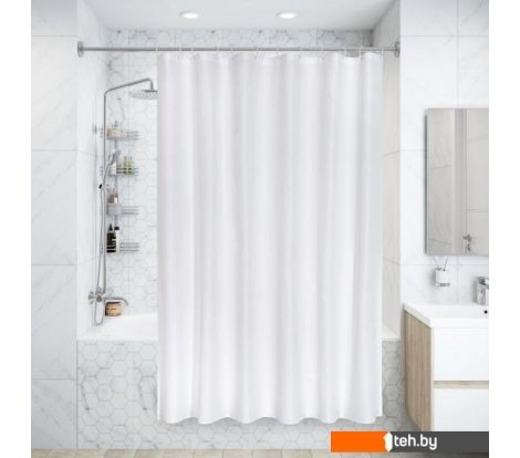  - Шторки и карнизы для ванн и поддонов Primanova Snow DR-50045 - Snow DR-50045