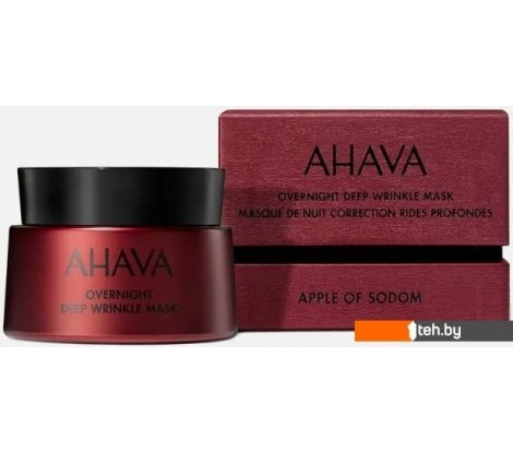  - Косметика по уходу за лицом Ahava Маска для лица кремовая Apple of Sodom Ночная против глубоких морщин (50 мл) - Маска для лица кремовая Apple of Sodom Ночная против глубоких морщин (50 мл)