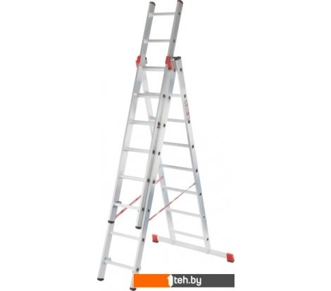  - Лестницы и стремянки Новая высота NV 323 трёхсекционная профессиональная 3x12 ступеней - NV 323 трёхсекционная профессиональная 3x12 ступеней