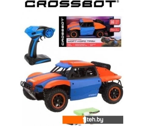 - Радиоуправляемые автомодели Crossbot 870598 (синий/оранжевый) - 870598 (синий/оранжевый)