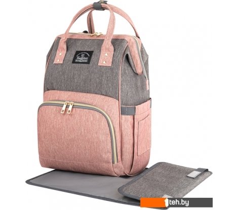  - Детские коляски и аксессуары BRAUBERG Mommy 270821 (серый/розовый) - Mommy 270821 (серый/розовый)
