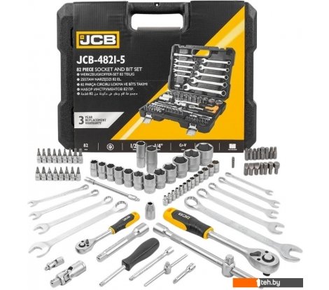  - Наборы инструментов JCB JCB-4821-5 (82 предмета) - JCB-4821-5 (82 предмета)