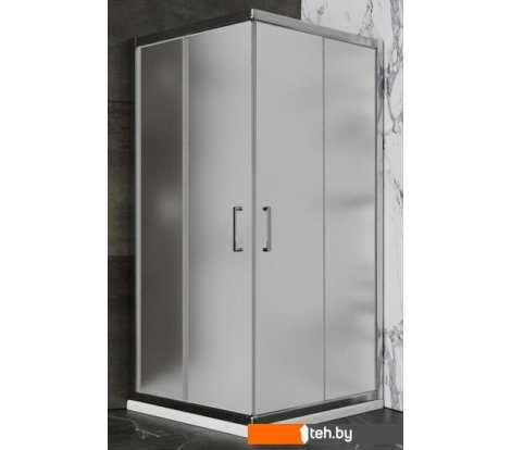  - Душевые кабины Roxen Caspia 55060-90C 90х90 (матовое стекло/хром) - Caspia 55060-90C 90х90 (матовое стекло/хром)