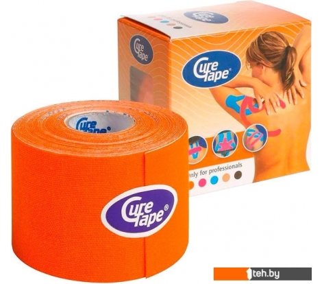  - Спортивная защита CureTape Classic 5 см x 5 м 160196 (оранжевый) - Classic 5 см x 5 м 160196 (оранжевый)