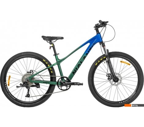  - Велосипеды Nialanti Fusion 1.0 MD 26 2024 (зеленый/синий) - Fusion 1.0 MD 26 2024 (зеленый/синий)