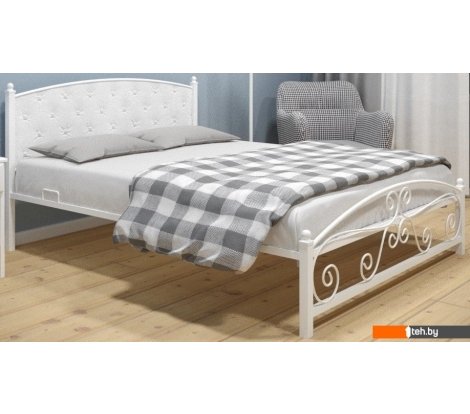  - Кровати ИП Князев Бали 140x200 (белый) - Бали 140x200 (белый)