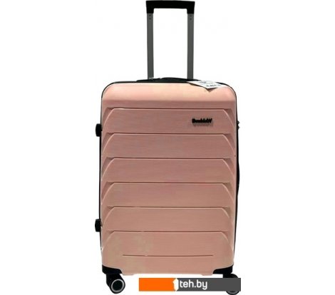  - Чемоданы, сумки-тележки DoubleW YF-PP02 (M, розовый) - YF-PP02 (M, розовый)