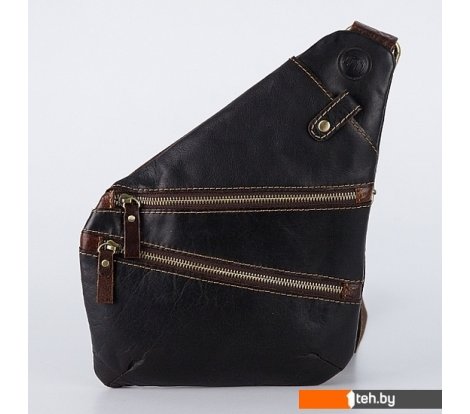  - Женские и мужские сумки Poshete 196-1809-38-DBW (коричневый) - 196-1809-38-DBW (коричневый)