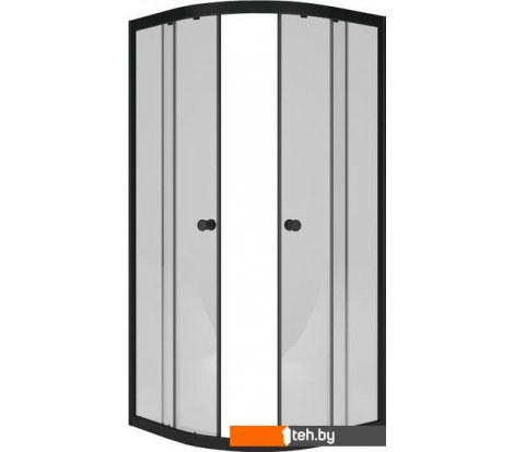  - Душевые кабины Метакам Classic Black 80x80 ШПS_013570 (прозрачное стекло) - Classic Black 80x80 ШПS_013570 (прозрачное стекло)