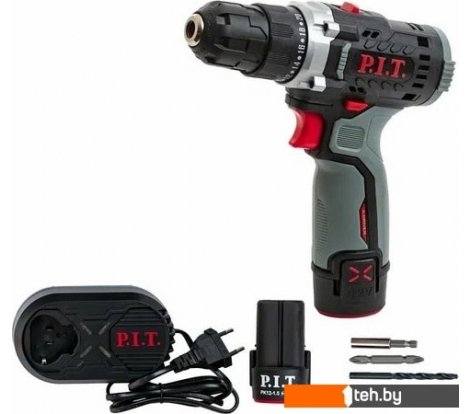  - Шуруповерты, гайковерты, электроотвертки P.I.T. PBM12K-10A/2 (с 2-мя АКБ, кейс) - PBM12K-10A/2 (с 2-мя АКБ, кейс)