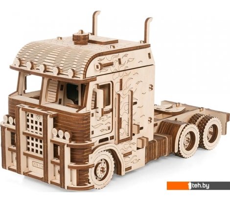 - Сборные модели Eco-Wood-Art Тягач Король дорог - Тягач Король дорог