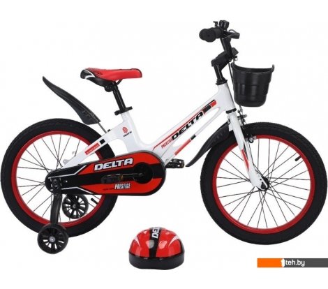  - Детские велосипеды Delta Prestige 1802 (18, белый) - Prestige 1802 (18, белый)