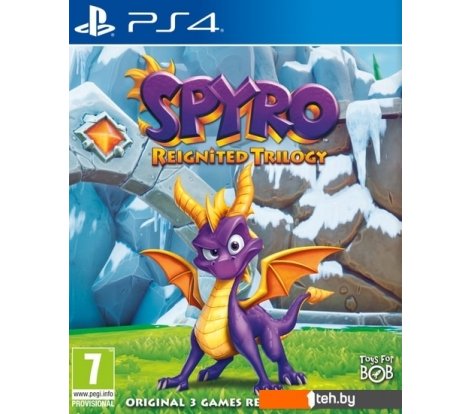 - Игры для приставок PlayStation 4 Spyro Reignited Trilogy - Spyro Reignited Trilogy