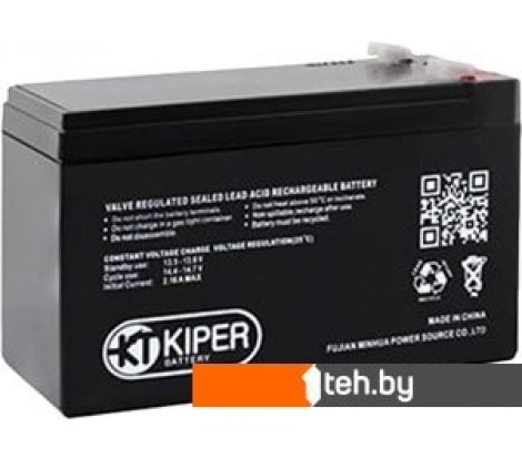  - Аккумуляторы для ИБП Kiper HR-1234W F2 (12В/9 А·ч) - HR-1234W F2 (12В/9 А·ч)