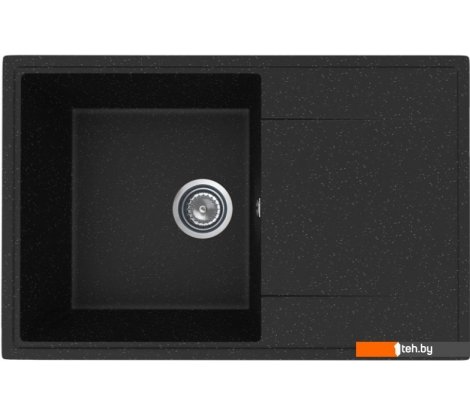  - Кухонные мойки Practik PR-M 735-004 (черный оникс) - PR-M 735-004 (черный оникс)
