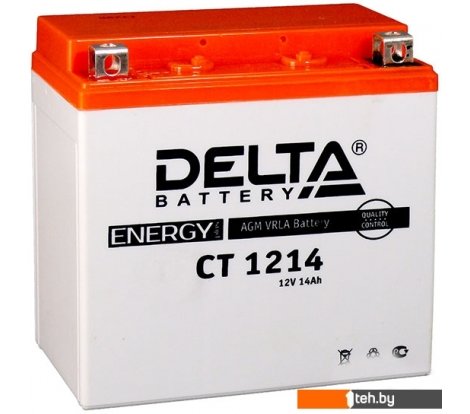 - Мотоциклетные аккумуляторы Delta CT 1214 (14 А·ч) - CT 1214 (14 А·ч)
