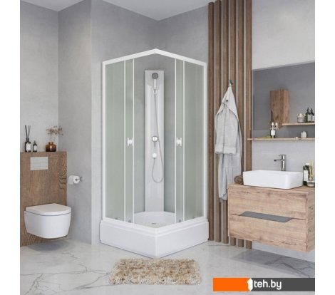  - Душевые кабины Niagara Promo P100/26Q/MT/BK 100x100x195 - Promo P100/26Q/MT/BK 100x100x195