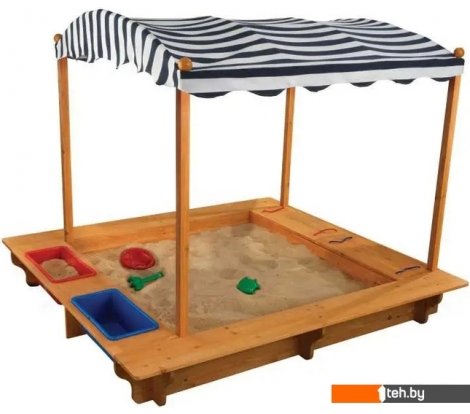  - Детские спортивные комплексы и игровые площадки KidKraft 00165 (белый/темно-синий) - 00165 (белый/темно-синий)